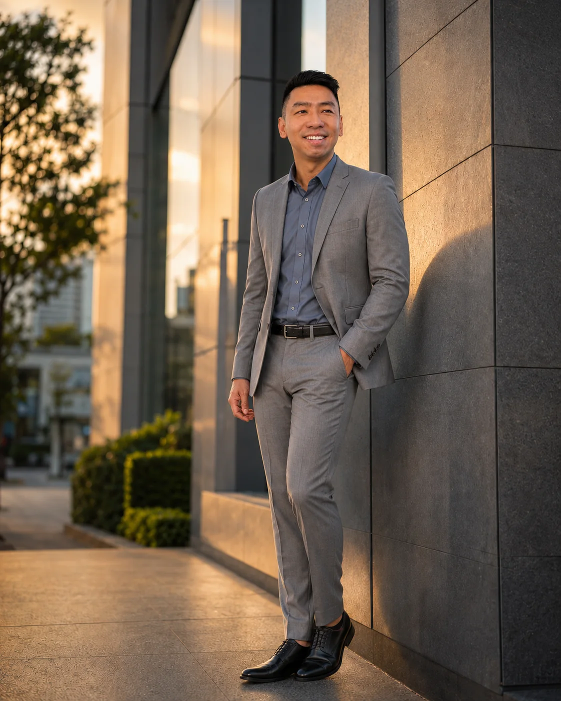 Dan Wen in professional attire